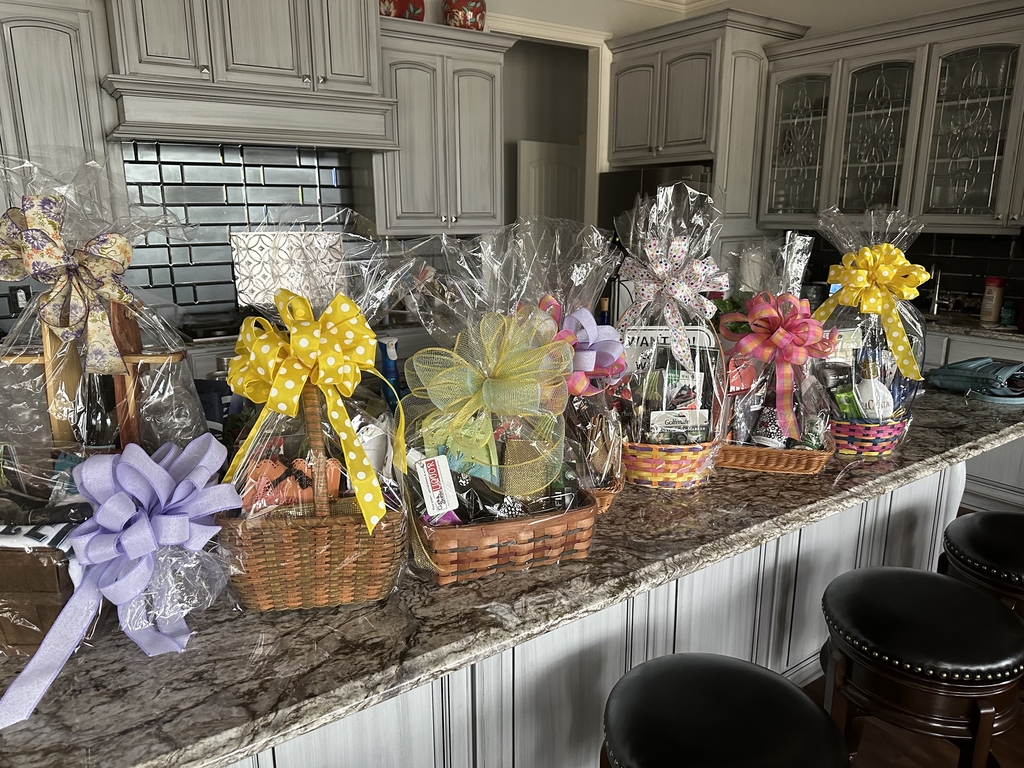 Thanks to all the Donors of the contents and those who assembled our beautiful Raffle Baskets!