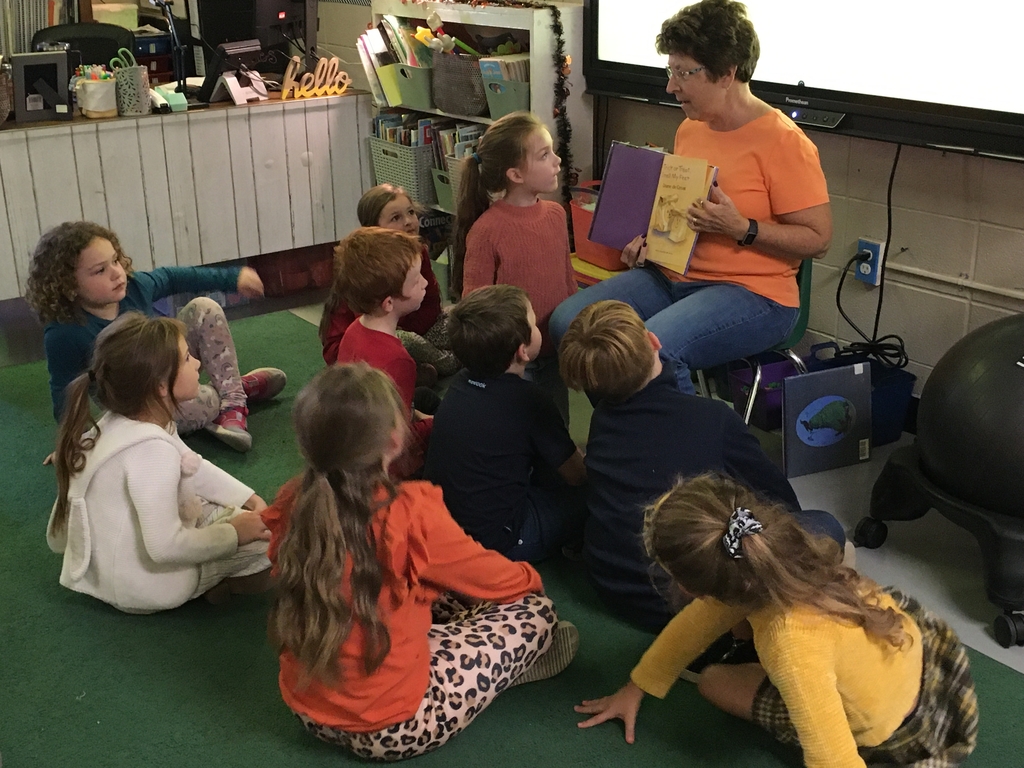 Laura Kraase at Story Time